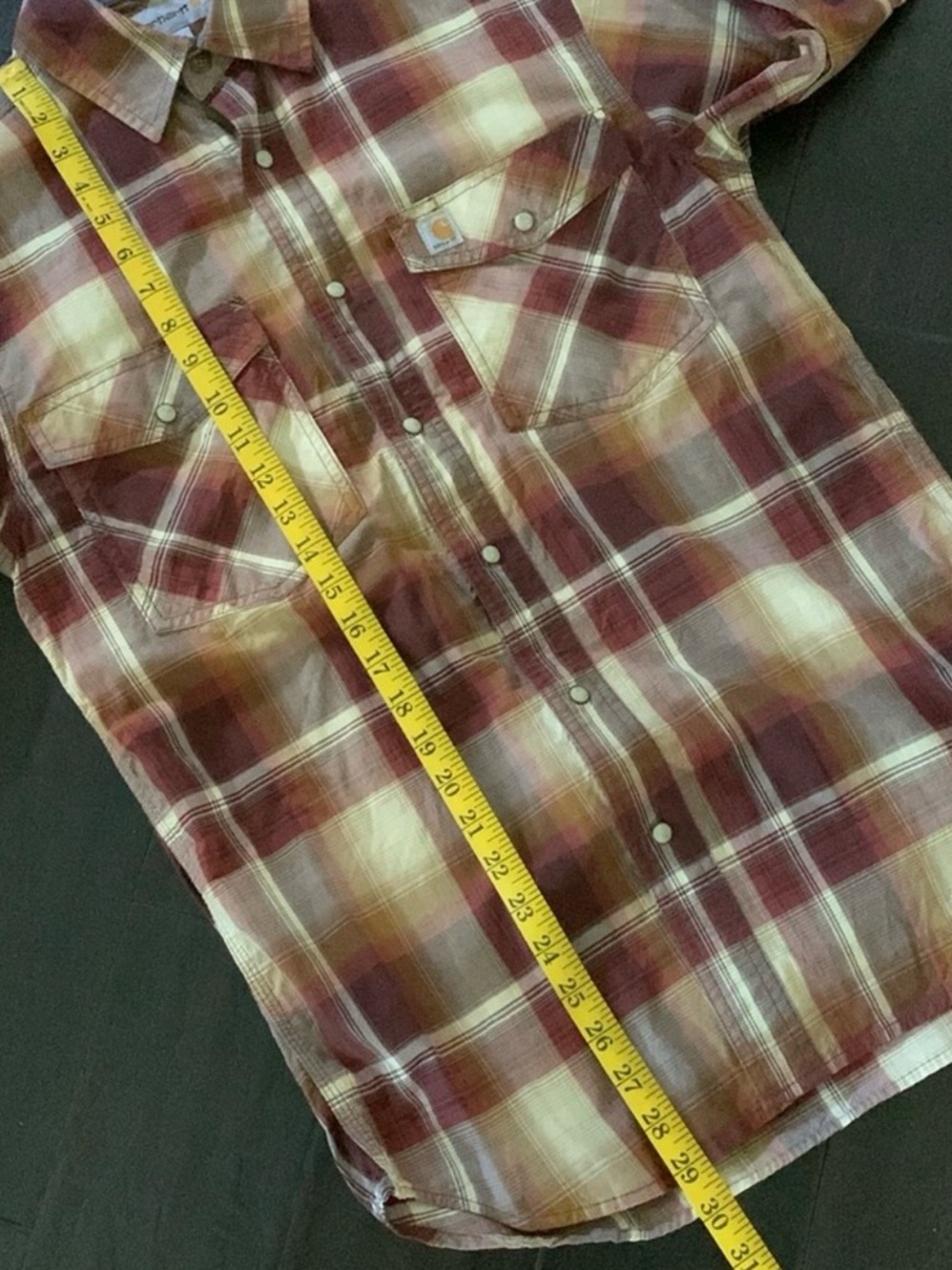 Carhartt Rugged Flex Relaxed Fit
Long- Sleeves Snap-Front Plaid Shirt - Picture 3 of 8